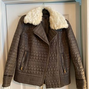 Quilted Bomber Jacket